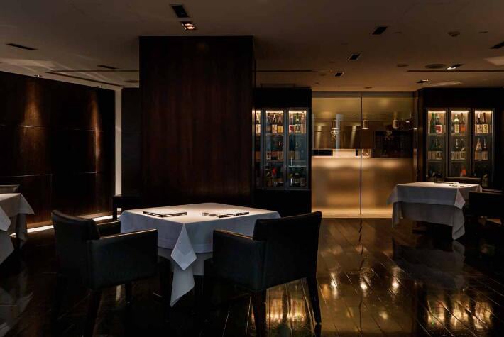 Intérieur d'un restaurant chic